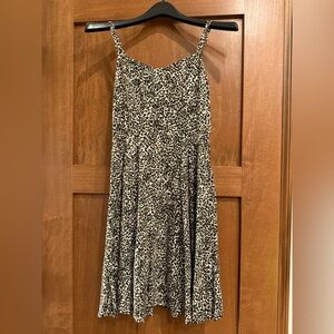 Old Navy  Fit & Flare Dress Small Cami Top Smocked Back Spaghetti Straps Size XS